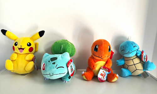 Pokémon plüschfiguren set - pokémon,