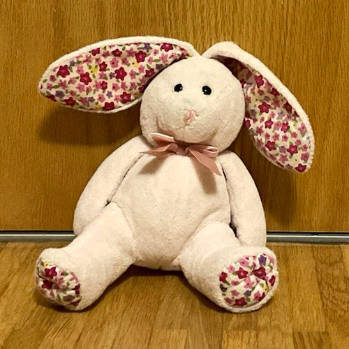 Rosa kaninchen stoff - kaninchen, stoff-