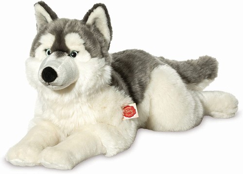 Teddy hermann husky liegend - teddy,