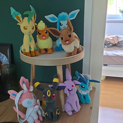 Pokémon plüschtier set evoli - pokémon, plüschtier-set