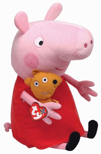 Schwein peppa mit teddy - schwein,