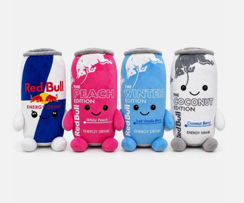Red bull plüschtier 4er set - 4er,