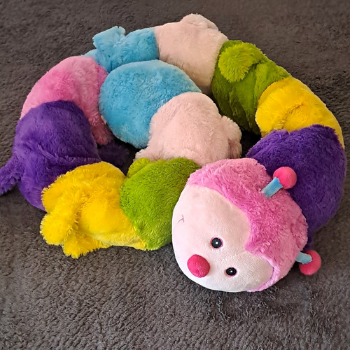 Buntes plüsch kuscheltier - buntes,