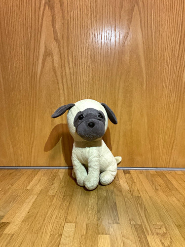 Stoff plüschtier hund - &,