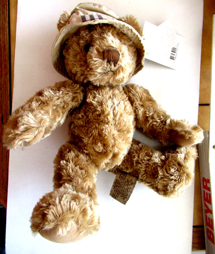 Plüsch teddybär mit hut - plüsch,