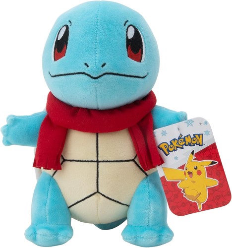 Pokemon schiggy mit schal - pokemon, 20cm