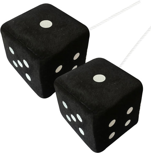 Autospiegel dekor fuzzy dice - autospiegel-dekor,