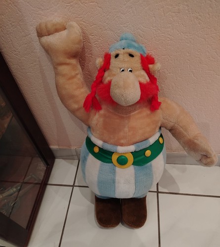 Obelix stofftier plüsch 1994 - stofftier,